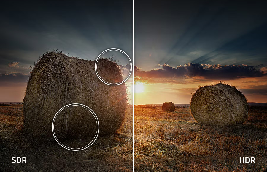 Công nghệ Quantum HDR Tivi Samsung QLED 4K AI 65 Inch QA65Q6F