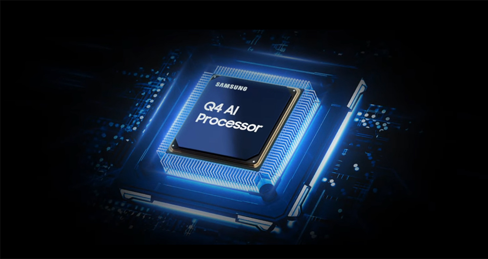 Bộ xử lý Q4 AI Tivi Samsung QLED 4K Vision AI 43 Inch QA43Q7FA