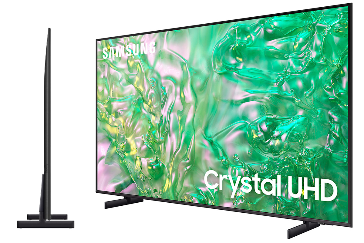Tivi Samsung 4K 43 Inch UA43DU8000 có kiểu dáng đẹp mắt, thời thượng