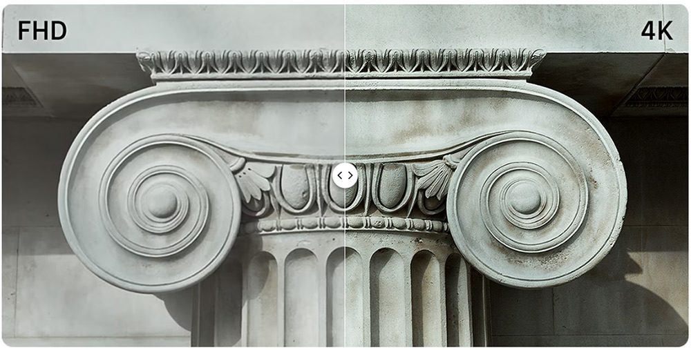 Độ phân giải 4K UHD Tivi Samsung 4K 65 Inch UA65U8500F